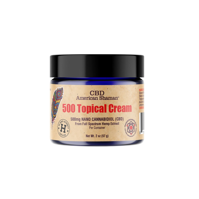500mg CBD Topical Cream