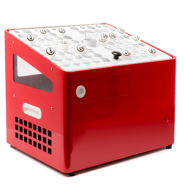 Professional Budget Friendly Table Top Bingo Blower Machine