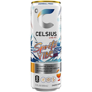 Celsius Live Fit Sparkling Energy Drink - No Sugar - Snowball Frost - Limited Edition Flavor (12 Drinks, 12 Fl Oz. Each)