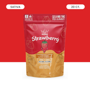 STRAWBERRY DELTA-9 GUMMIES - LIVE RESIN SATIVA