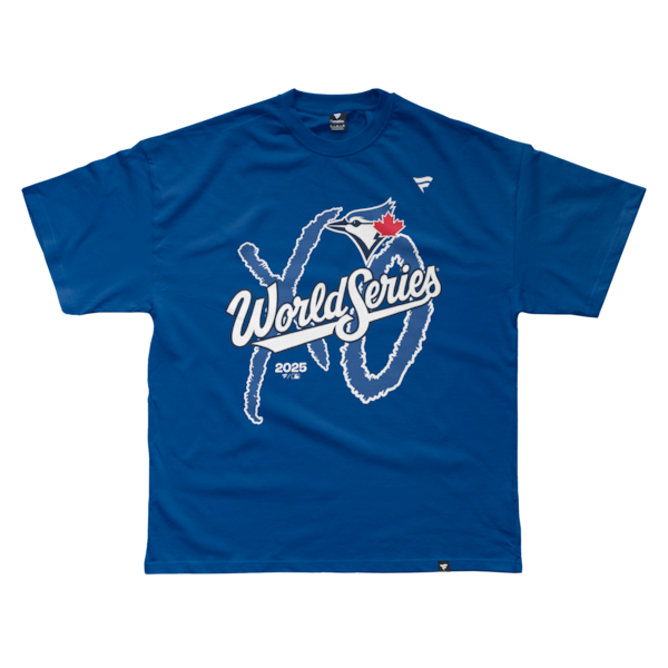 Men's Toronto Blue Jays x The Weeknd Fanatics Royal 2025 World Series Legacy T-Shirt