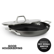 Signature™ Hard-Anodized Nonstick 12-Inch Everyday Pan with Cover