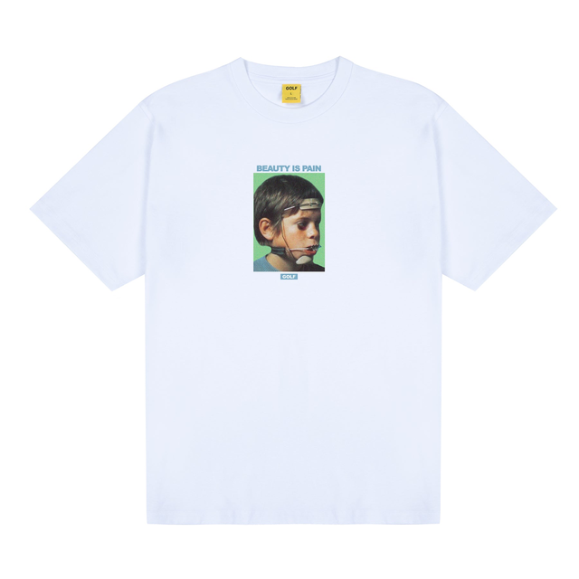 BEAUTY IS PAIN TEE by GOLF WANG