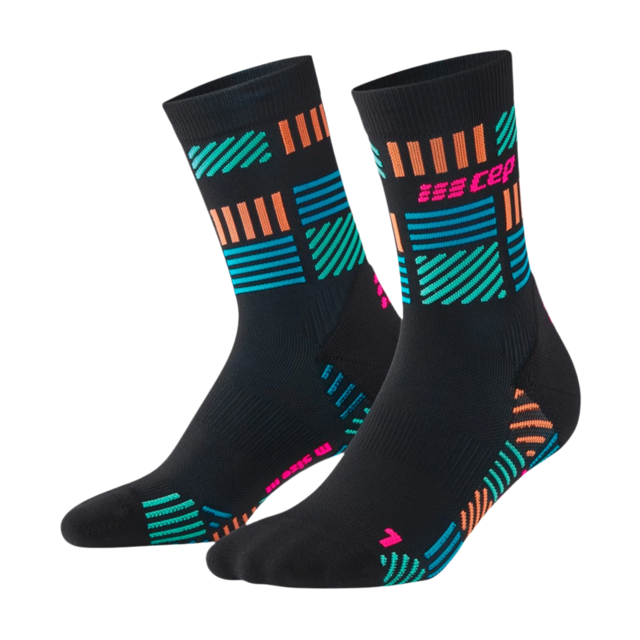 The Run Limited Edition Compression Mid Cut Socks, Women