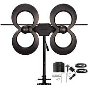 Bundle - ClearStream 4MAX Indoor / Outdoor HD TV Antenna, 20-inch Mast, ClearStream JUICE Preamplifier