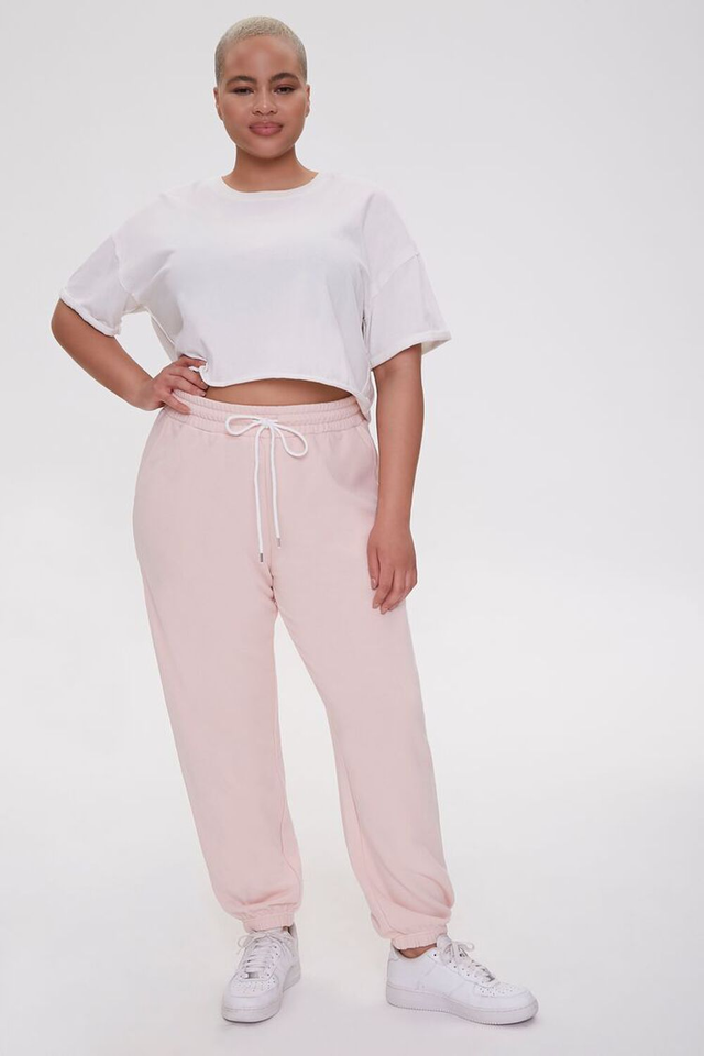 Plus Size Fleece Joggers