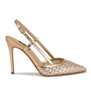 Floree Woven Slingback Pumps