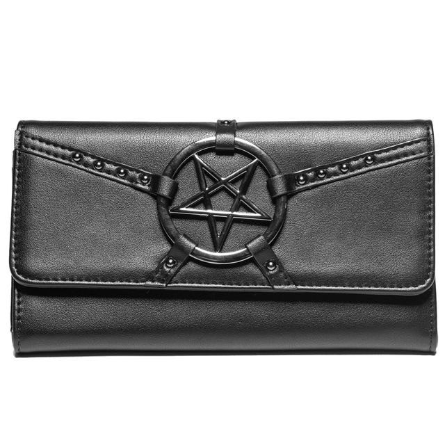 Pentagram Harness Zip Clutch Wallet