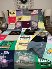 Double Sided T-Shirt Quilt from Project Repat