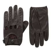 Men's Signature Smooth Leather Driving Gloves