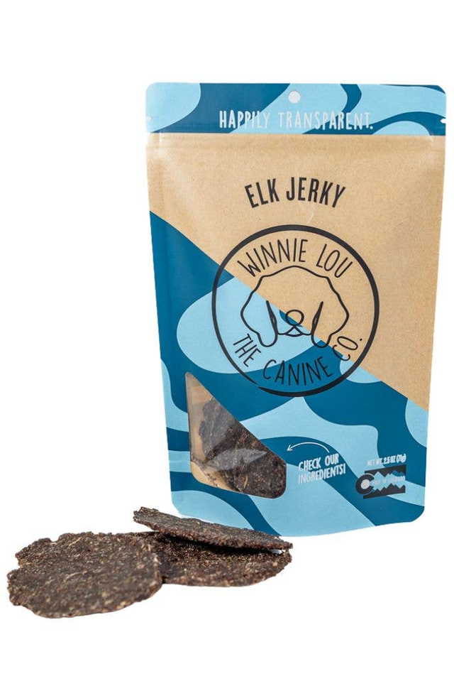 Elk Jerky - Winnie Lou - The Canine Company
