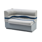 45" Right Premium Corner Bench Pontoon Seats