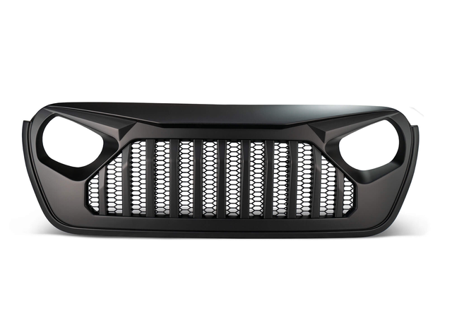 2018-2025 Jeep JL & 2020-2025 JT Replacement Grille | Black