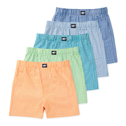 Ryan Boys Woven Boxers (5-Pack)