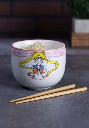 Sailor Moon Noodle Bowl with Chopsticks