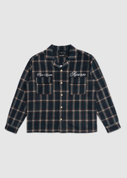 Lotus Angel Flannel // Navy