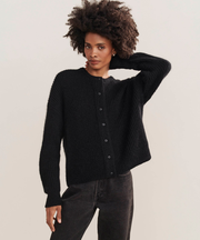 Cotton Hayes Crewneck Cardigan