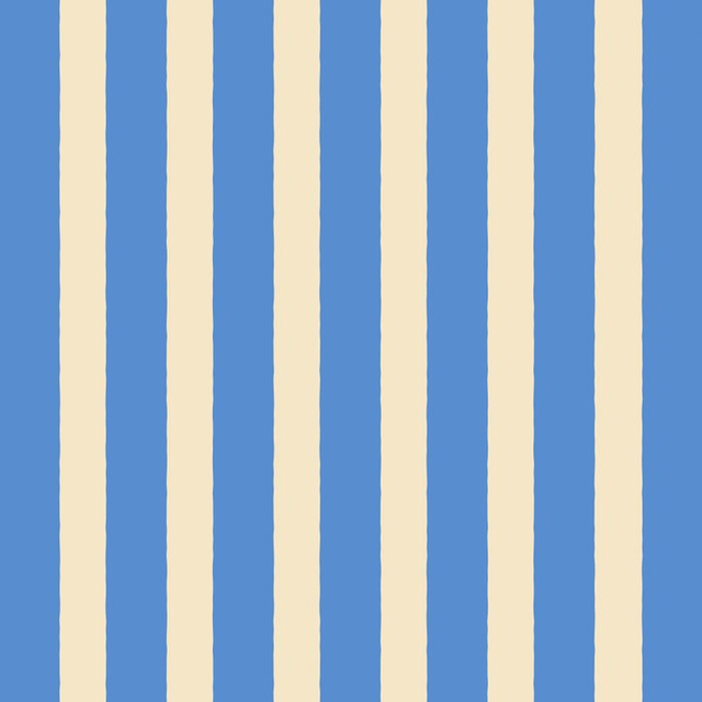 Simple Stripes Pattern - Blue