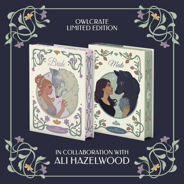 Bride & Mate Set — STENCILED EDGES (Exclusive OwlCrate Editions)