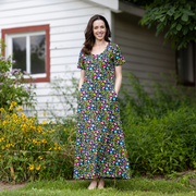 Hummingbird Paradise Maxi Dress