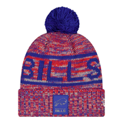 Buffalo Bills New Era 2025 Sideline Cold Weather Sport Knit Hat - Red