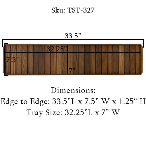 Teak Tray (Multiple Sizes)