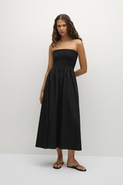 Jamie Midi Dress Black