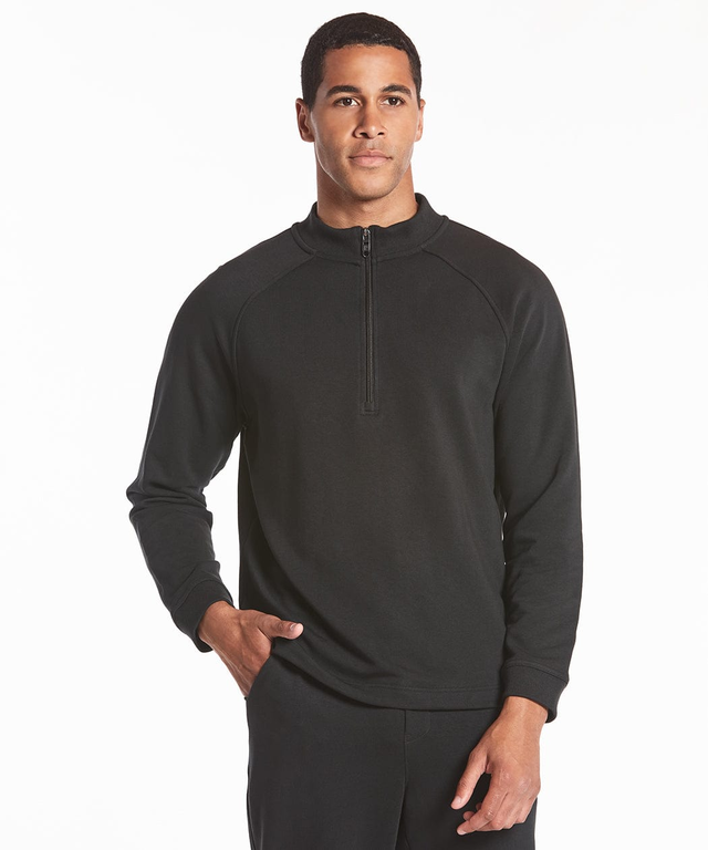 Weekend Half Zip | Men's Heather Silver Spoon
