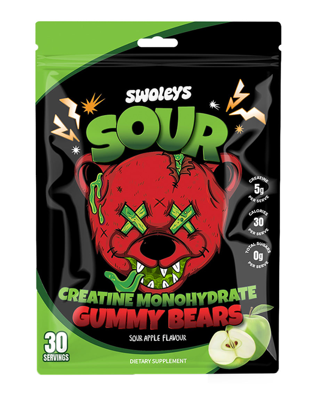 Creatine Gummy Bears by Swoleys