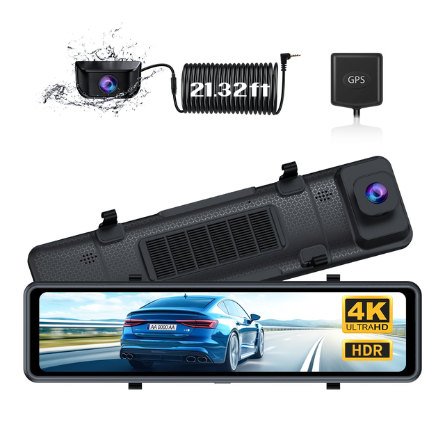 NexiGo D90 (Gen3) True 4K Mirror Dash Cam