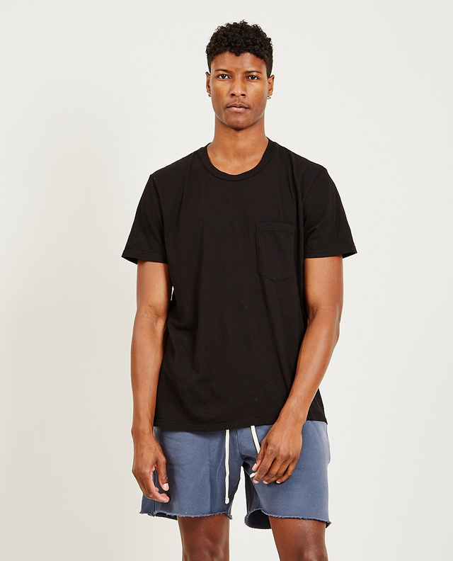 Classic Pocket Tee Jet Black