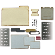 Sizzix Thinlits Die Set 54PK - Specimen by Tim Holtz