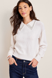 Claire Embellished Collar Sweater