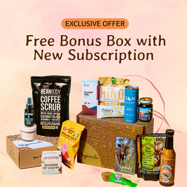 Vegancuts Beauty Box Subscription - 4+Premium Clean Beauty & Full-Size Items Each Month!