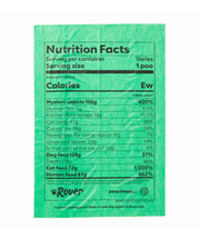 ‘Nutrition Facts’ Earth Friendly Poop Bags - Set of 8 Rolls