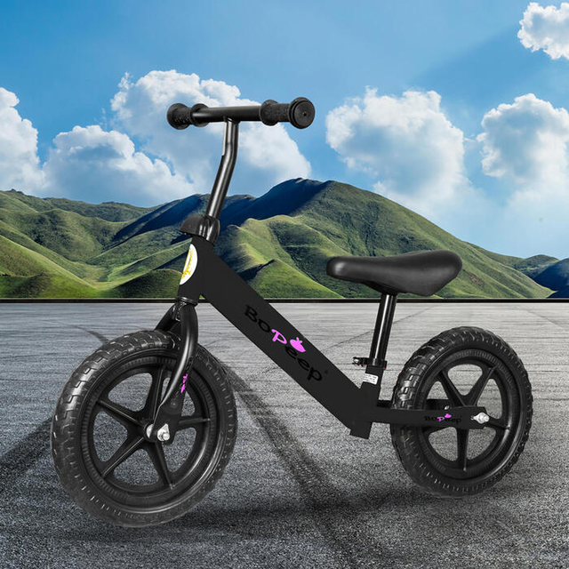 Bopeep Kid's Ride on Balance Bike - Black