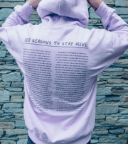 The Original 'Keep Going; 100 Reasons To Stay Alive' Hoodie