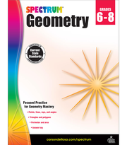 Spectrum Geometry Workbook Grade 6-8 eBook (PDF)