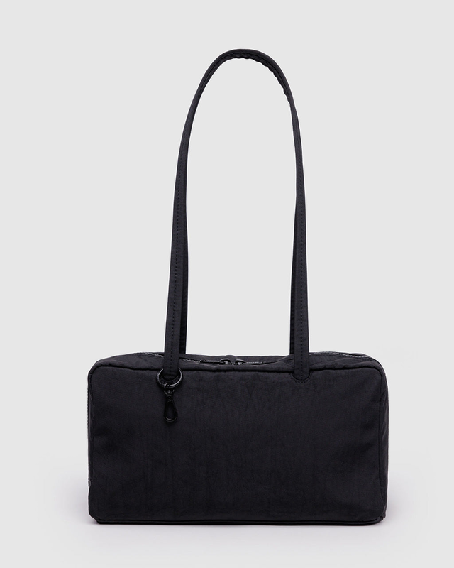 Nylon Bowler Bag - Black