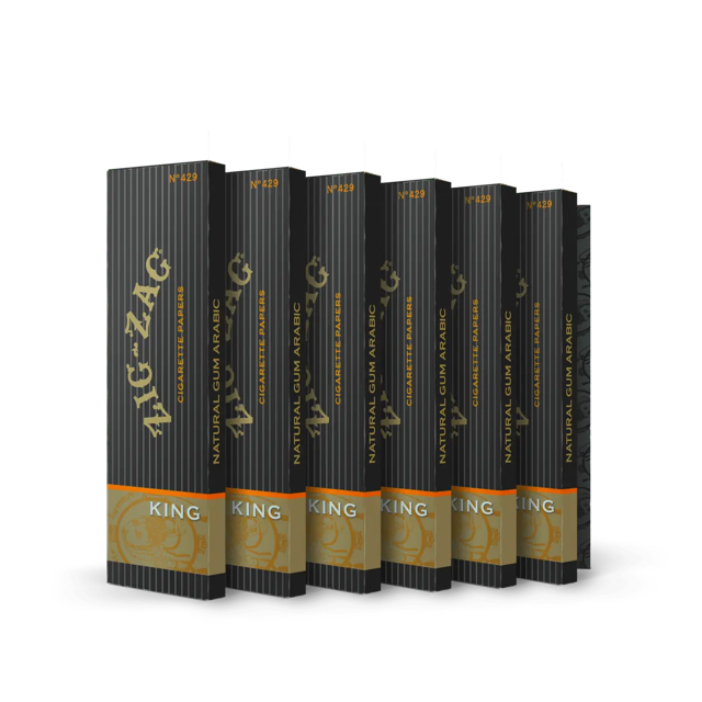 6 Pack King Size Rolling Papers 100mm