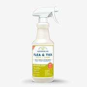 Lemongrass Flea & Tick Spray for Pets + Home with Natural Essential Oils