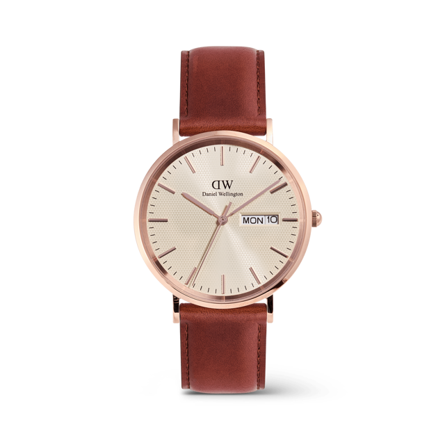 Classic Day Display St Mawes Rose Gold Champagne