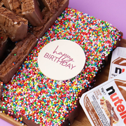 Tim Tam Brownie - Happy Birthday