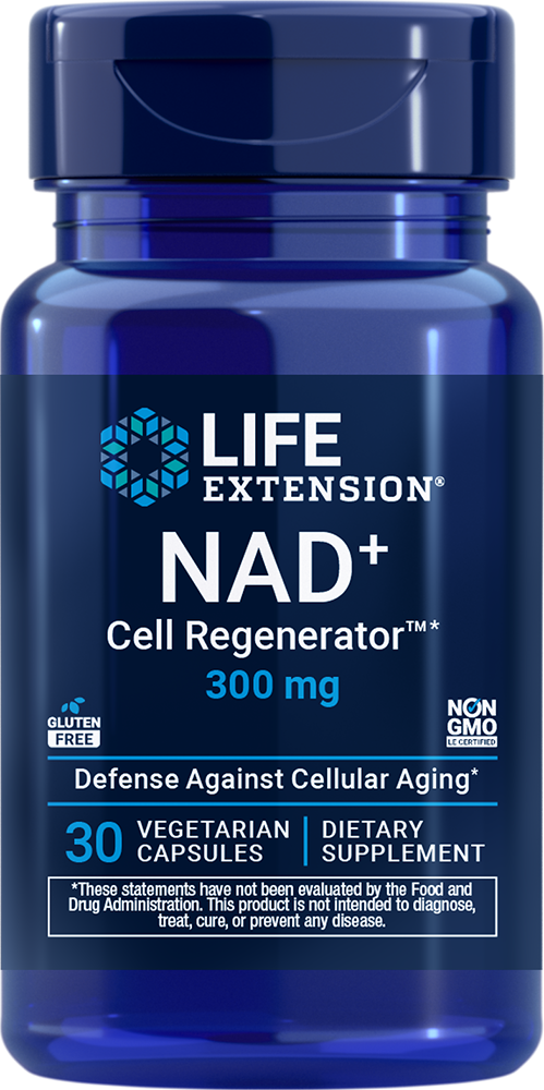 NAD+ Cell Regenerator™, 300 mg, 30 vegetarian capsules