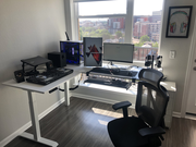 L-Shaped Standing Desk | Autonomous Desk DuoSpace