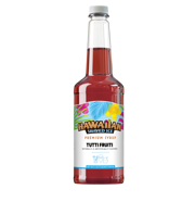 Tutti Fruiti Shaved Ice & Snow Cone Flavored Syrup - Quart