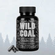 Activated Charcoal Capsules, 60 servings - Made from 100% Organic Coconuts