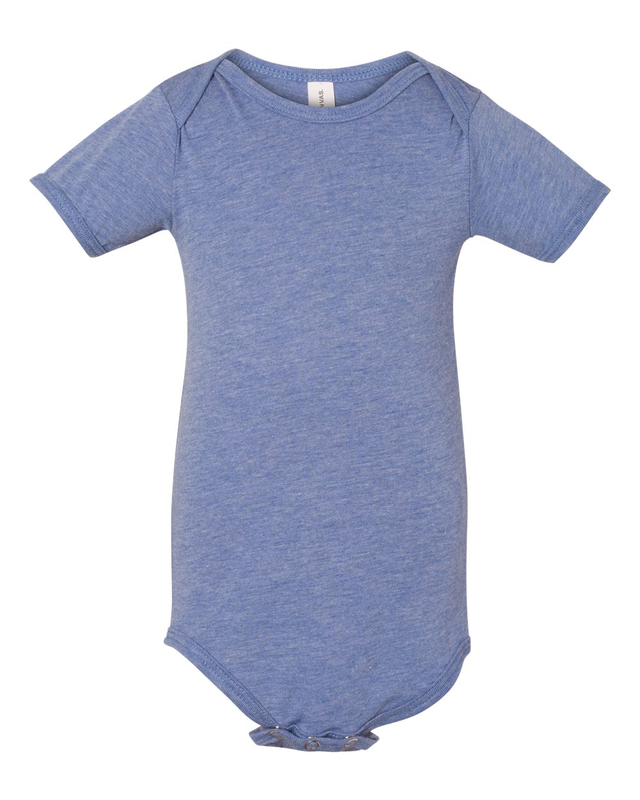 BELLA + CANVAS 134B  - Infant Triblend Short Sleeve One Piece