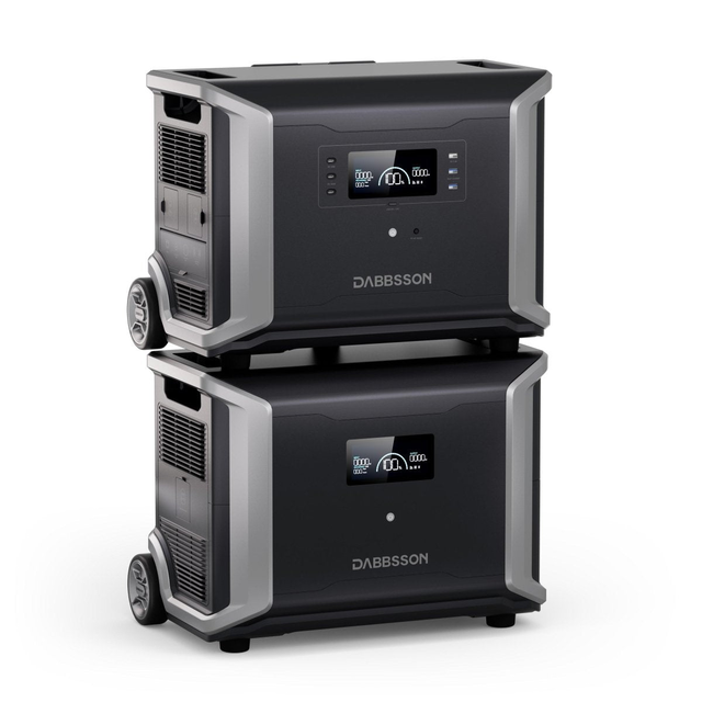 Dabbsson DBS3500 + DBS5300B Home Backup Solution - 8750Wh | 3600W