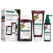 Hair Thickening Routine with Quinine and Edelweiss